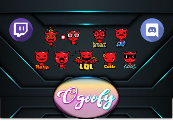 Tiny Devils 7 Twitch Emotes