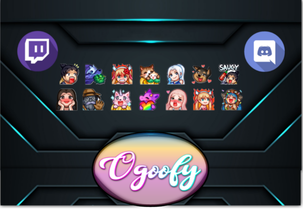 Cuties Collection 14 Twitch Emotes