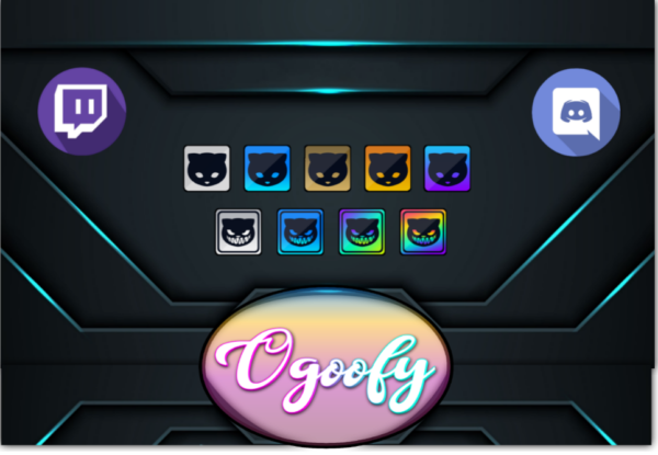 Napster Catesh 9 Twitch Sub Badges