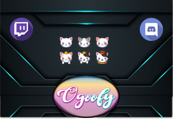 Kittens 6 Twitch Sub Badges