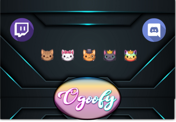 Smart Kittens 5 Twitch Sub Badges